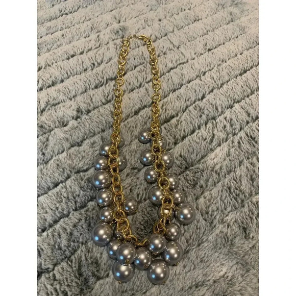 Vintage Kenneth Jay Lane Faux Pearl Necklace - Picture 2 of 3